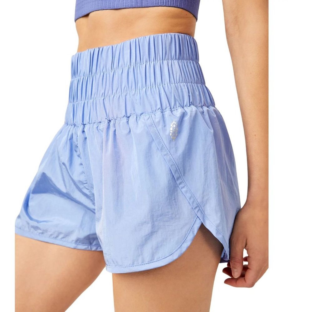 NWT Free People Movement The Way Home Shorts in Vintage Blue